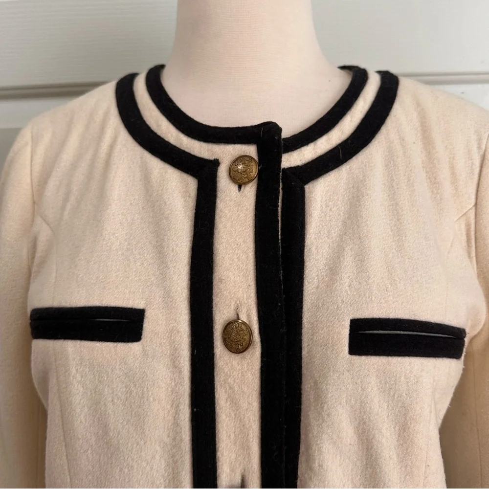 J. Crew chic cream